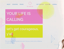 Tablet Screenshot of danabalicki.com
